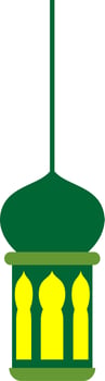 Islamic Lantern Collection vector