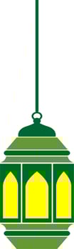 Islamic Lantern Collection vector