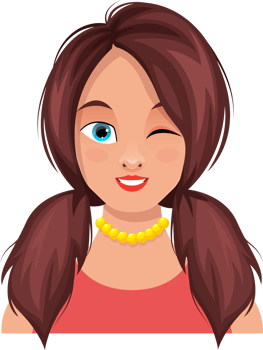 Woman face expression clipart design illustration png