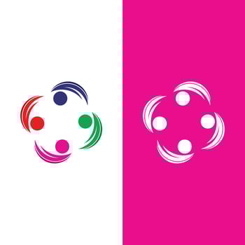 Community, network and social icon vector
