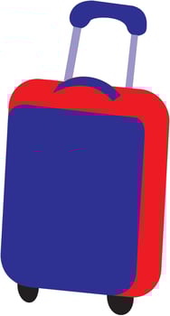 Vacation Sticker Collection vector