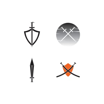 Sword logo vector