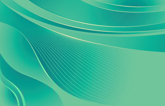 Simple Lines Mint Green Background vector