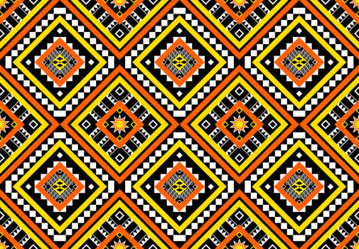 Aztec ethnic seamless pattern. Geometric native traditional. Design for background,carpet,wallpaper,clothing,wrapping,batic,fabric,vector illustraion.embroidery style. vector