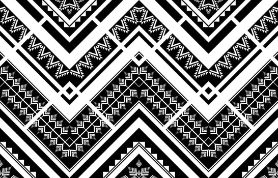 Geometric ethnic pattern traditional. Seamless vector. Design for background,carpet,wallpaper,clothing,wrapping,Batik,fabric, illustration,embroidery. vector