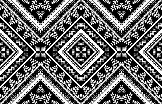 Geometric ethnic seamless pattern traditional. Native striped. american,mexican style. design for background, illustration, wallpaper, fabric, batik, carpet, clothing, embroidery vector