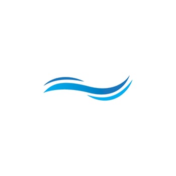 Water Wave icon vector illustration design template