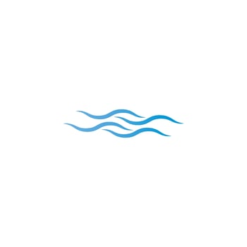 Water Wave icon vector illustration design template
