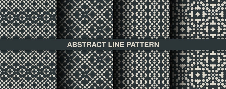 Collection of seamless ornamental ethnic patterns vector