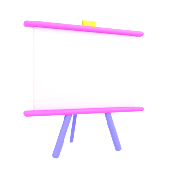 3d icon business whiteboard presentation png