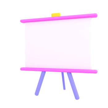 3d icon business whiteboard presentation png