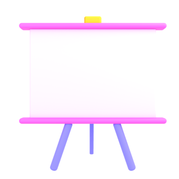 3d icon business whiteboard presentation png