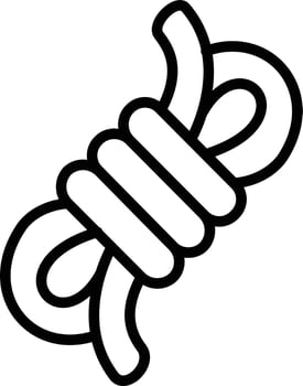 Rope Vector Line Icon