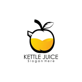 kettle juice vector illustration