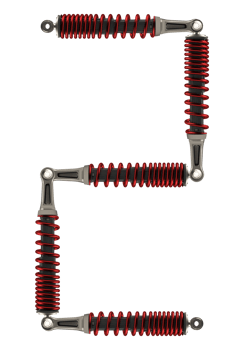3D rendering, The letters from the shock absorber png