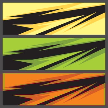car decal abstract background vector