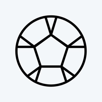Icon Sport. suitable for education symbol. line style. simple design editable. design template vector. simple illustration vector