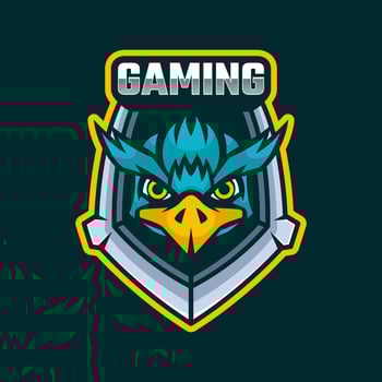 Illustration vector graphic of Bird Gaming, good for logo design