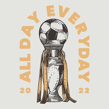vintage slogan typography all day everyday for t shirt design vector