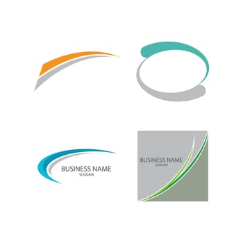 swoosh professional abstract vector