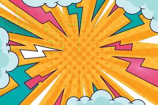 Pop Art Background vector