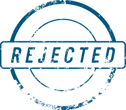 Rejected stamp mark vector illustration isolated on white background png