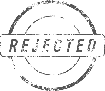 Rejected stamp mark vector illustration isolated on white background png