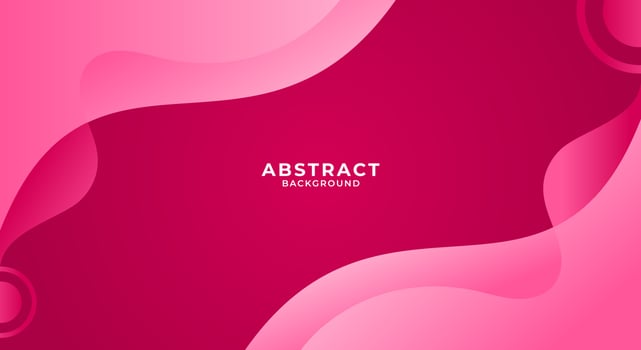 pink gradient wave modern background vector