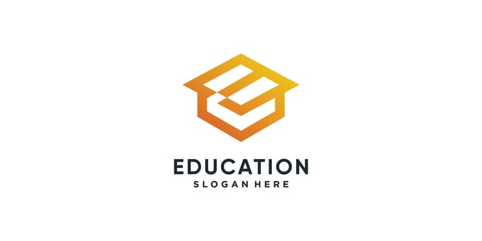 Logo for study with modern creative element concept Premium Vector part 1