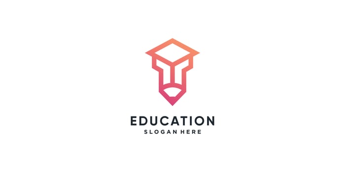 Logo for study with modern creative element concept Premium Vector part 8