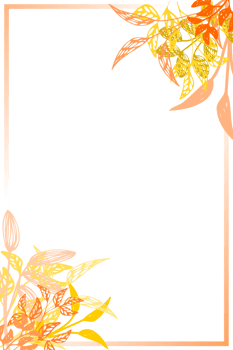 foliage frame png
