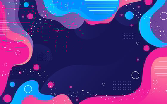 Colorful abstract fluid background vector