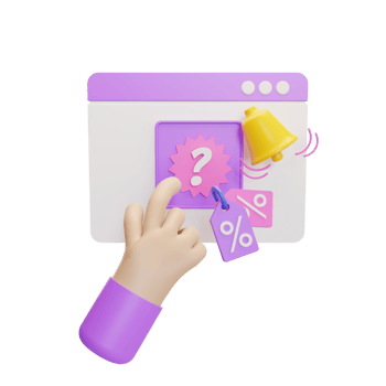 new item online shop illustration 3d png