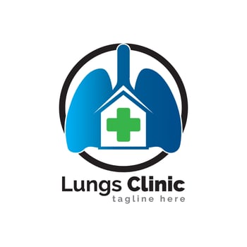 human lungs icon vector illustration design