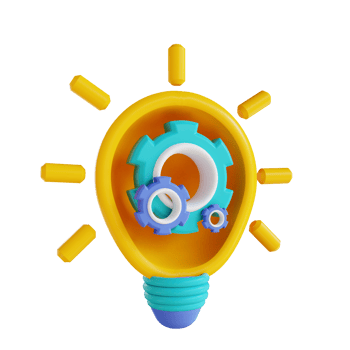 3D illustration  engineering idea png