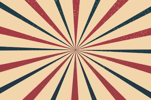 Retro rays vintage sunburst abstract background vector