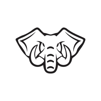 Elephant Logo Template Vector Illustration design