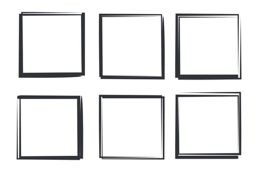 Set of hand drawn elements template color editable. hand drawn elements symbol vector sign isolated on white background illustration for graphic and web design.