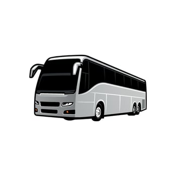 bus transportation illustration vector
