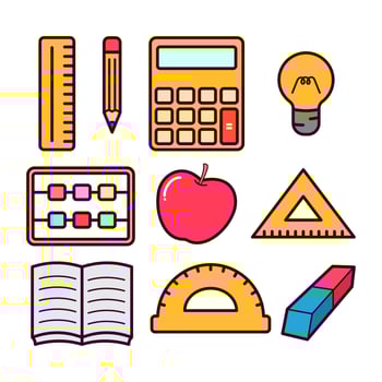 Back to School Elements vector