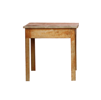 wood table isolated on transparent backgrounf png file