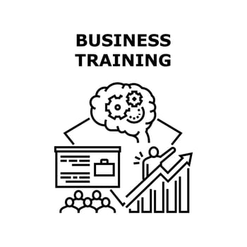 Educational Business Training Vector Concept Color