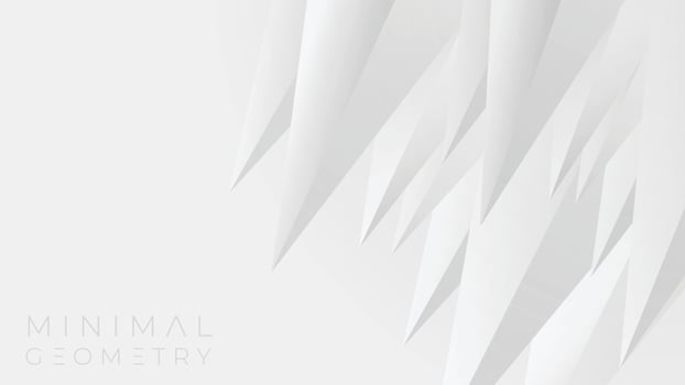 Abstact gray and white architecture geometry background. Elegant minimal triangle background vector