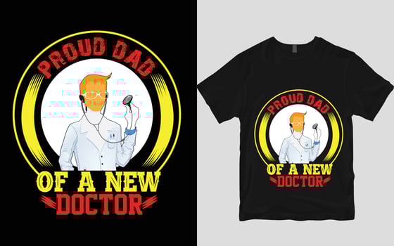 Father's t shirt design vector