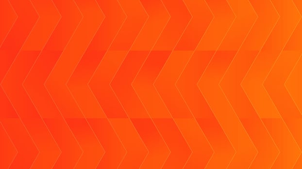 orange zigzag seamless Pattern background vector