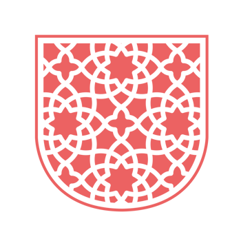 Arabic pattern badge frame cartoon png