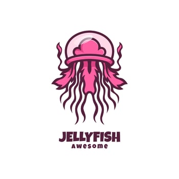 Illustration vector graphic of Jellyfish, good for logo design