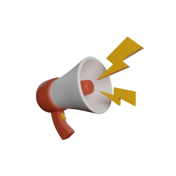 Megaphone Speaker Information png