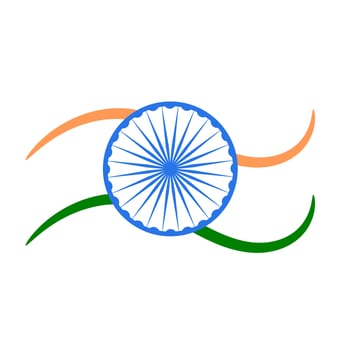 Indian flag design vector