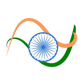 Indian flag design vector